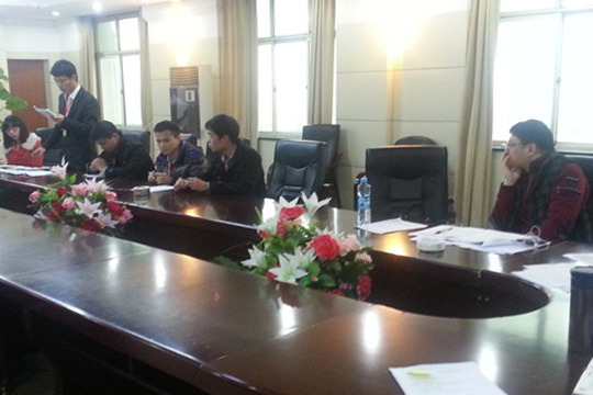 雛鷹長成，展翅高飛——2013屆頂崗大學生分崗考評會在樟樹舉行